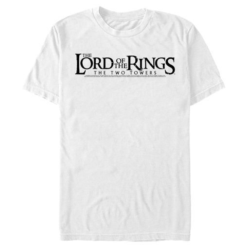 Men’s The Lord of the Rings Two Towers Small Logo T-Shirt