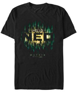 Men’s The Matrix Resurrections Hello Neo T-Shirt