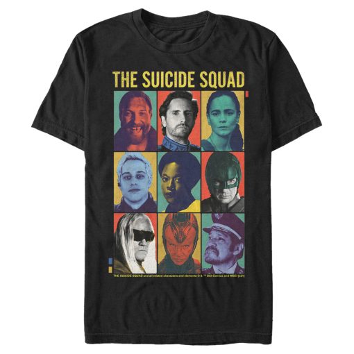 Men’s The Suicide Squad Character Boxes T-Shirt