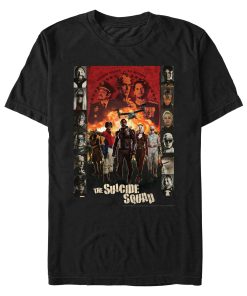 Men’s The Suicide Squad Character Poster T-Shirt