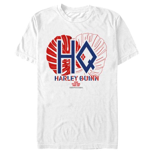 Men’s The Suicide Squad Harley Quinn Leaf Logo T-Shirt