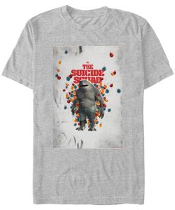Men’s The Suicide Squad King Shark Poster T-Shirt