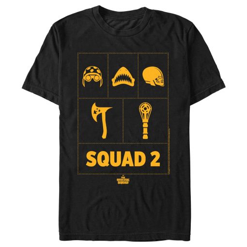 Men’s The Suicide Squad Squad 2 Symbols T-Shirt