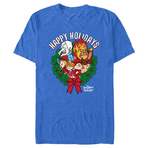 Men’s The Year Without a Santa Claus Happy Holidays T-Shirt