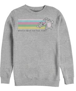 Men’s Toy Story Ducky & Bunny Fun Rainbow Race Sweatshirt