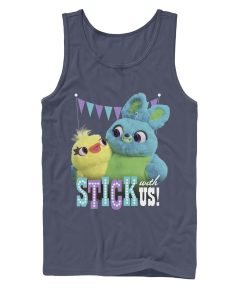 Men’s Toy Story Ducky & Bunny Stick With Us BFFs Tank Top