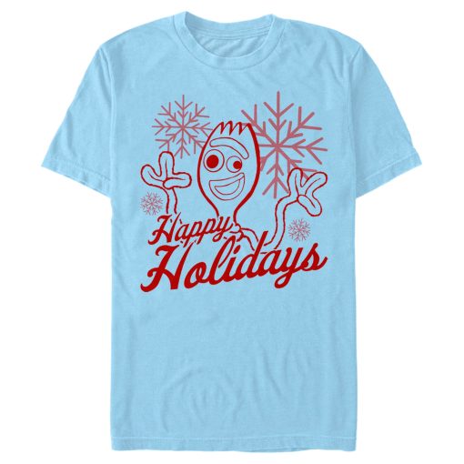 Men’s Toy Story Forky Happy Holidays T-Shirt