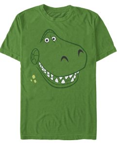 Men’s Toy Story Grinning Rex Face T-Shirt