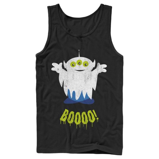 Men’s Toy Story Halloween Squeeze Alien Boo Ghosts Tank Top