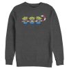 Men’s Toy Story Little Green Men Candy Cane Sweatshirt