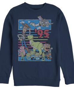 Men’s Toy Story Retro Best Friend Toys Sweatshirt