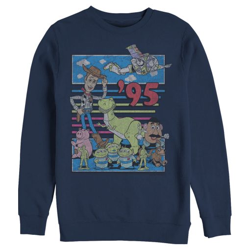 Men’s Toy Story Retro Best Friend Toys Sweatshirt