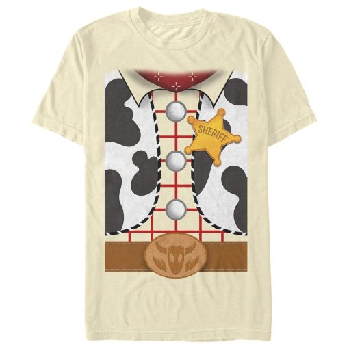 Men’s Toy Story Sheriff Woody Costume Tee T-Shirt