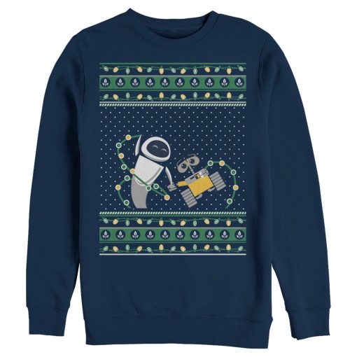 Men’s Wall-E Eve Ugly Sweater Sweatshirt