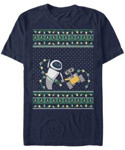 Men’s Wall-E Eve Ugly Sweater T-Shirt