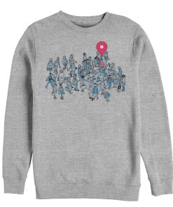 Men’s Where’s Waldo Location Found Sweatshirt