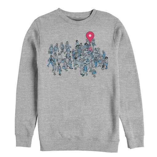 Men’s Where’s Waldo Location Found Sweatshirt