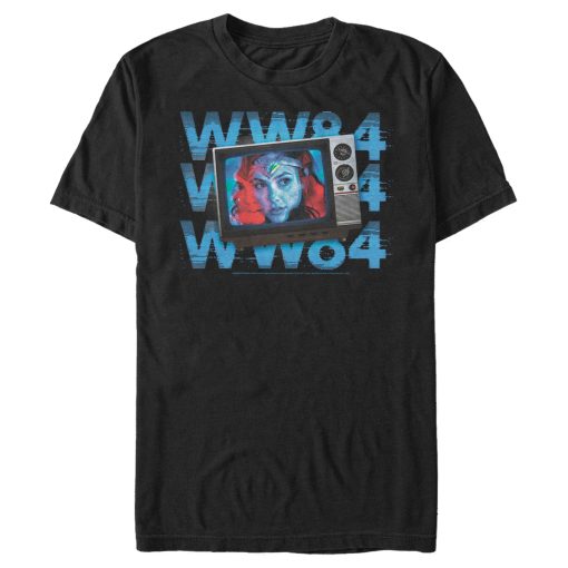 Men’s Wonder Woman 1984 Caught on TV T-Shirt