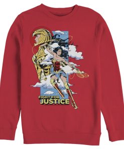 Men’s Wonder Woman 1984 Fight for Justice Sweatshirt