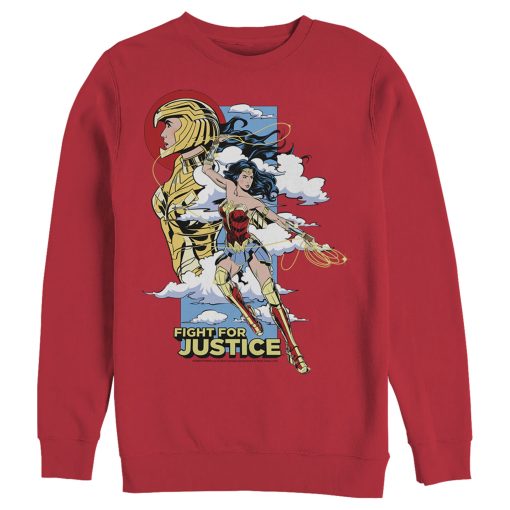 Men’s Wonder Woman 1984 Fight for Justice Sweatshirt