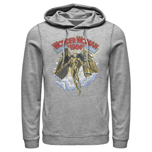 Men’s Wonder Woman 1984 Golden Eagle Pull Over Hoodie