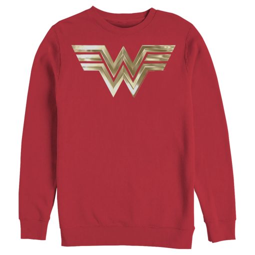 Men’s Wonder Woman 1984 Metallic Logo Sweatshirt