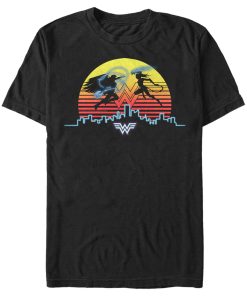 Men’s Wonder Woman 1984 Skyline Battle T-Shirt