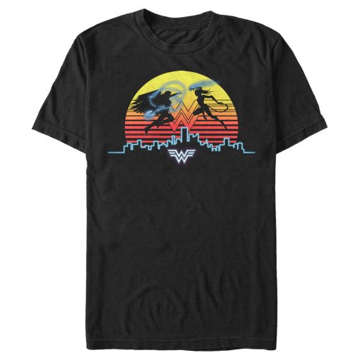 Men’s Wonder Woman 1984 Skyline Battle T-Shirt