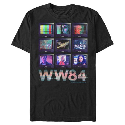 Men’s Wonder Woman 1984 TV Stack T-Shirt