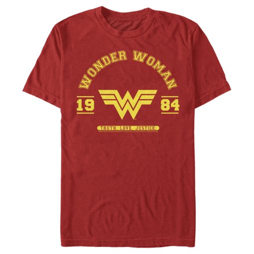 Men’s Wonder Woman 1984 WW Collegiate T-Shirt