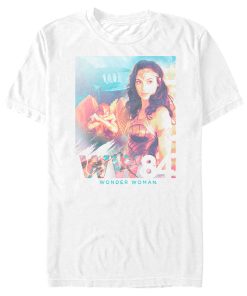 Men’s Wonder Woman 1984 WW84 Collage T-Shirt