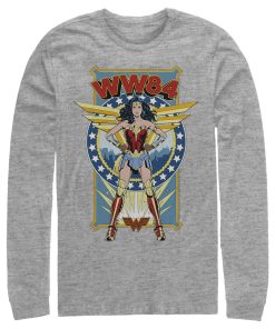 Men’s Wonder Woman 1984 WW84 Comic Poster Long Sleeve Shirt