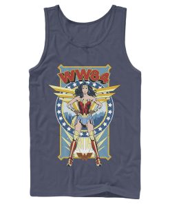 Men’s Wonder Woman 1984 WW84 Comic Poster Tank Top