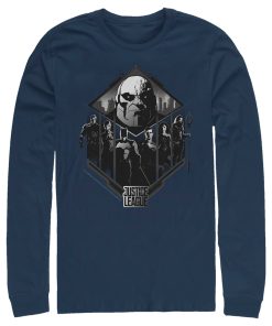 Men’s Zack Snyder Justice League Darkseid Group Shot Long Sleeve Shirt