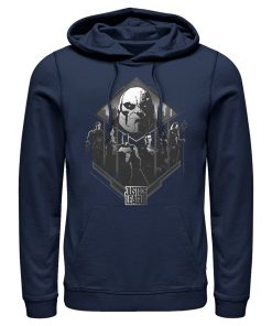 Men’s Zack Snyder Justice League Darkseid Group Shot Pull Over Hoodie