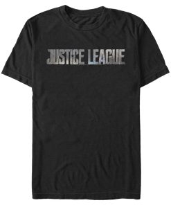Men’s Zack Snyder Justice League Small Stone Logo T-Shirt
