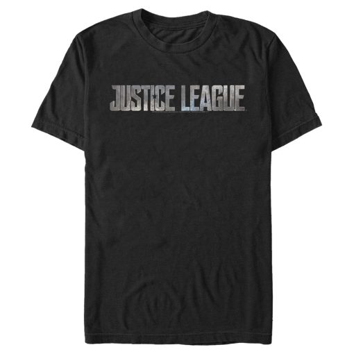 Men’s Zack Snyder Justice League Small Stone Logo T-Shirt