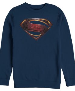 Men’s Zack Snyder Justice League Superman Logo Sweatshirt