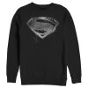 Men’s Zack Snyder Justice League Superman Silver Logo Sweatshirt