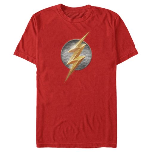 Men’s Zack Snyder Justice League The Flash Logo T-Shirt