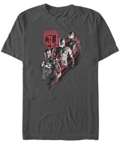 Men’s Zack Snyder Justice League Triple Threat Team T-Shirt