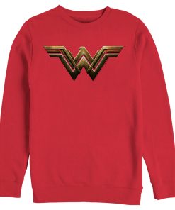Men’s Zack Snyder Justice League Wonder Woman Logo Sweatshirt