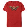 Men’s Zack Snyder Justice League Wonder Woman Logo T-Shirt