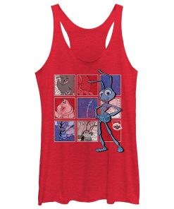 Women’s A Bug’s Life Character Bingo Racerback Tank Top