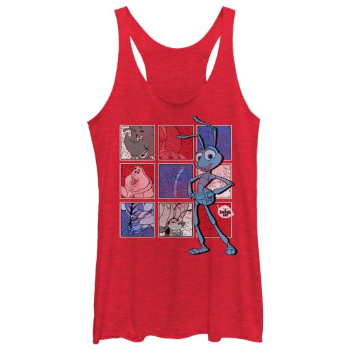 Women’s A Bug’s Life Character Bingo Racerback Tank Top