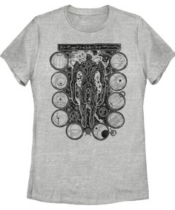 Women’s Marvel Eternals Kro Wood Stamp Circles T-Shirt