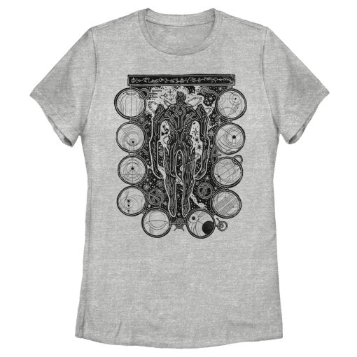 Women’s Marvel Eternals Kro Wood Stamp Circles T-Shirt