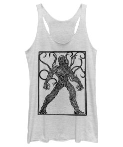 Women’s Marvel Eternals Kro Woodcut Racerback Tank Top