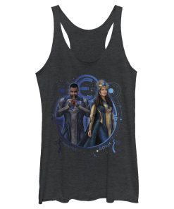 Women’s Marvel Eternals Phastos and Ajak Duo Racerback Tank Top