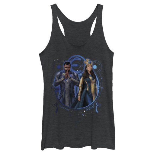 Women’s Marvel Eternals Phastos and Ajak Duo Racerback Tank Top